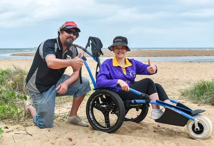 New Wheels Improve Beach Accessibility
