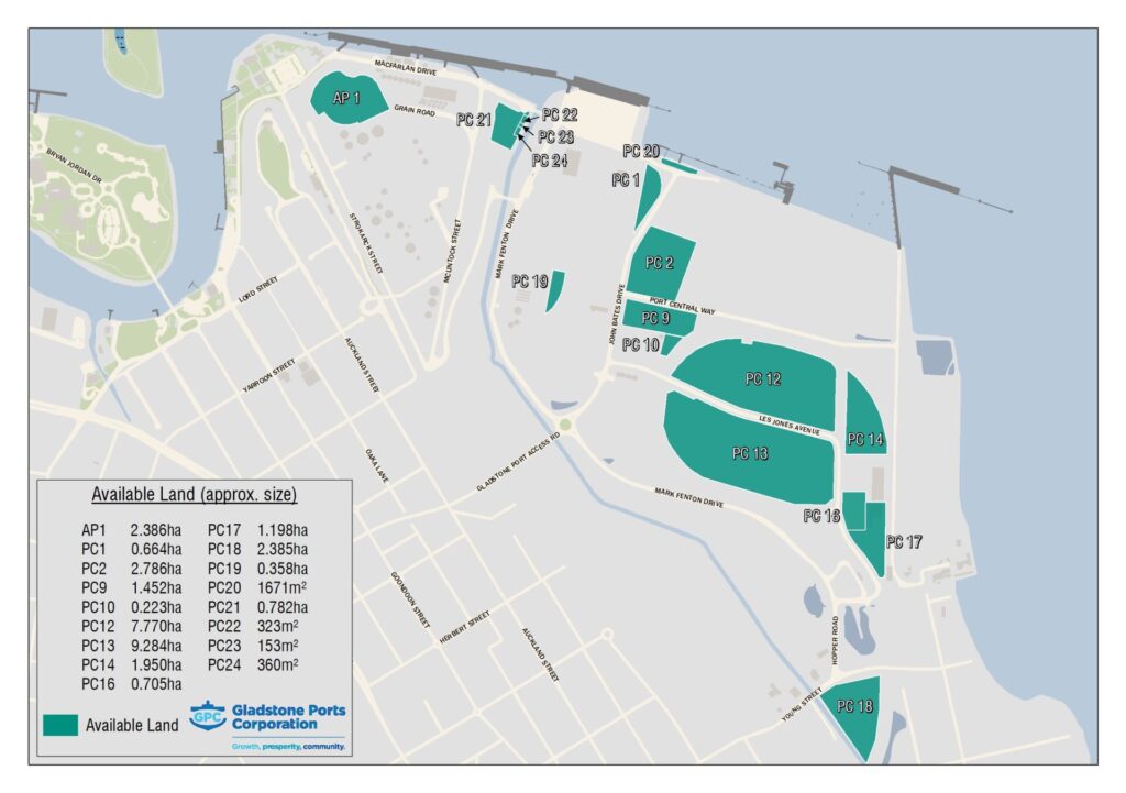 map of Port Central and Auckland Point Precinct